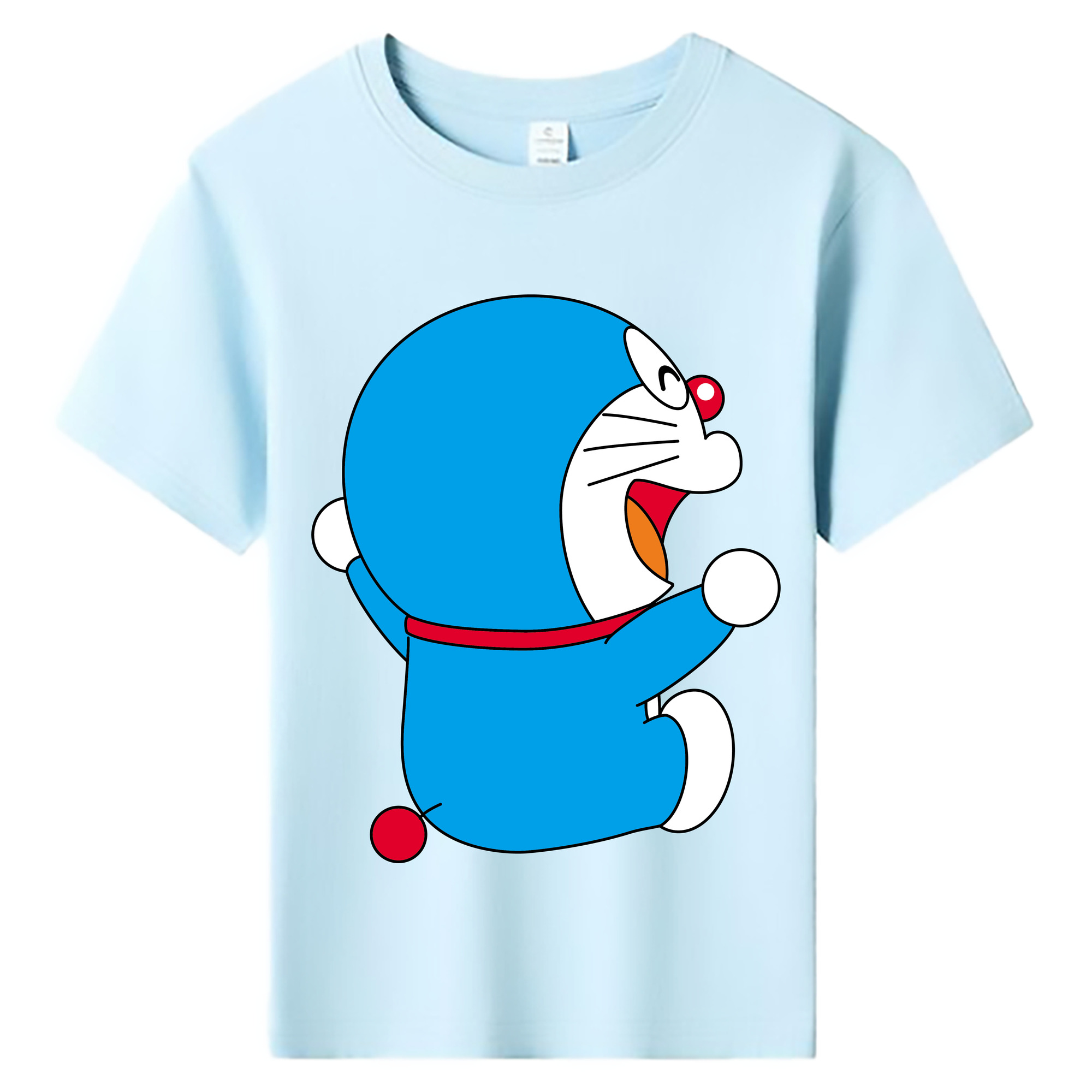 （画像用） ドラえもん Doraemon 綿100％キッズTシャツ（フロントプリント）